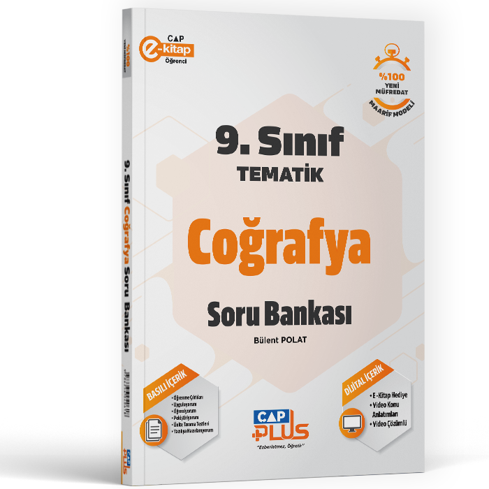 ÇAP 09.SINIF PLUS S.B. TEMATİK COĞRAFYA  - 2024-25